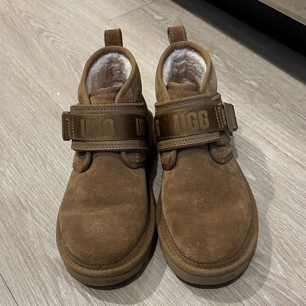 UGG Tan Boots with Strap